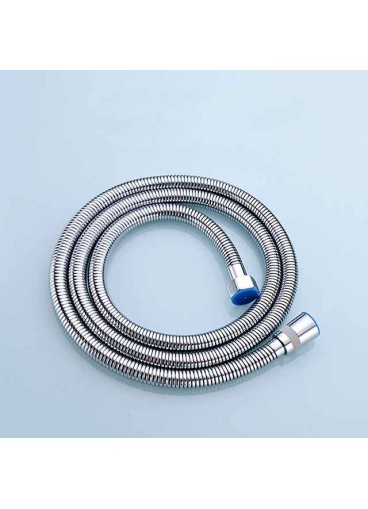 1.5m Shower Faucet Water Hose Chrome Finish - bath accessory