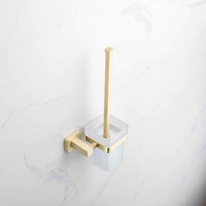 Toilet Brush, Toilet Bowl Brush and Holder Cool  Creative Modern Country Brass 1PC - Bathroom  Hotel bath Wall Mounted